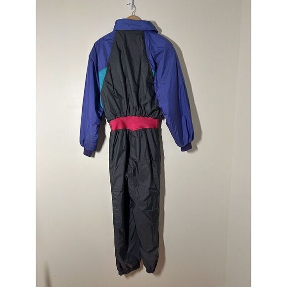 Anoralp Schmello Designer Color Block Skiwear France Snow Suit Women's Size 12 - Picture 2 of 14